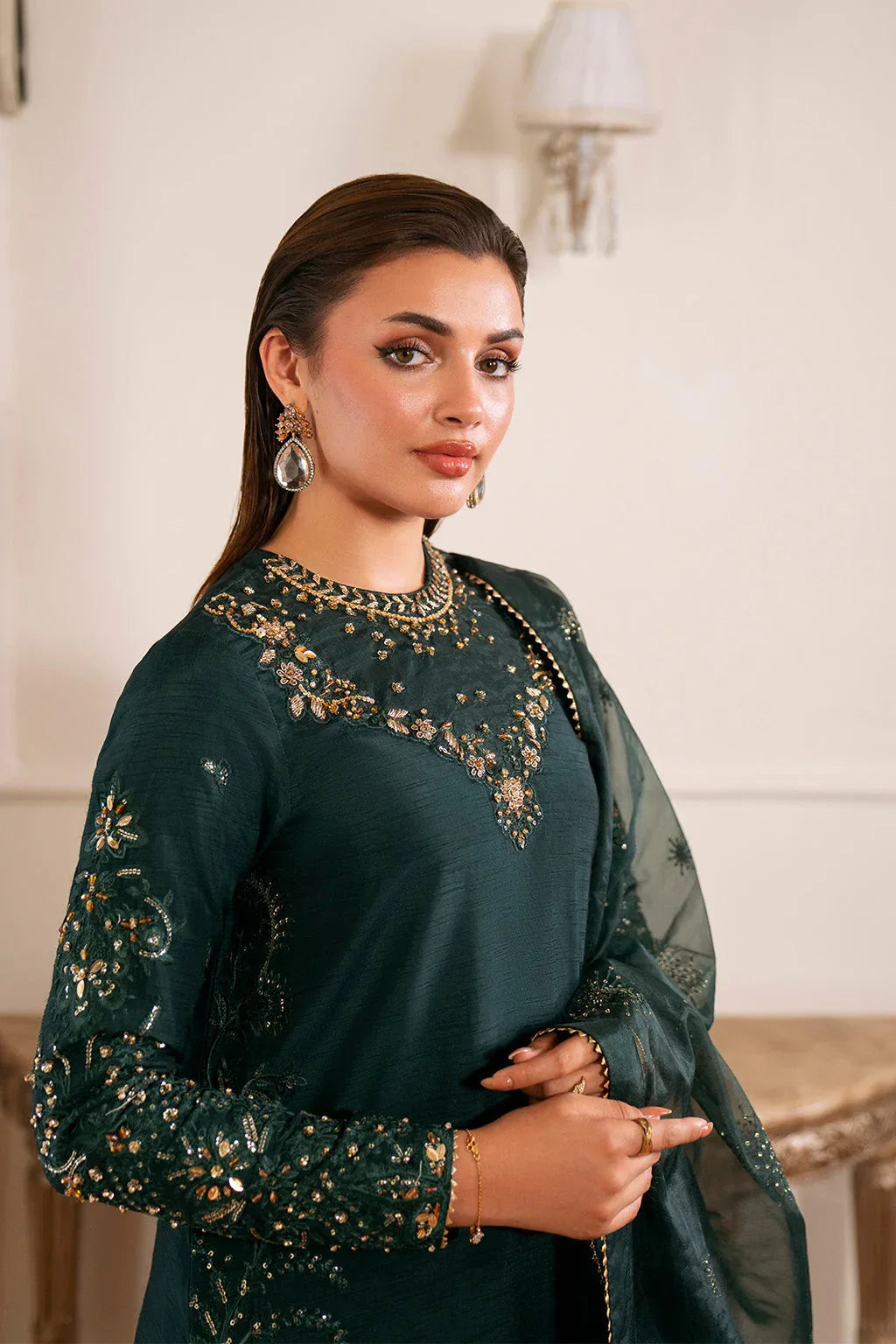 Neeshay | Luxe Pret | Emerelle - Aqsa Fabrics