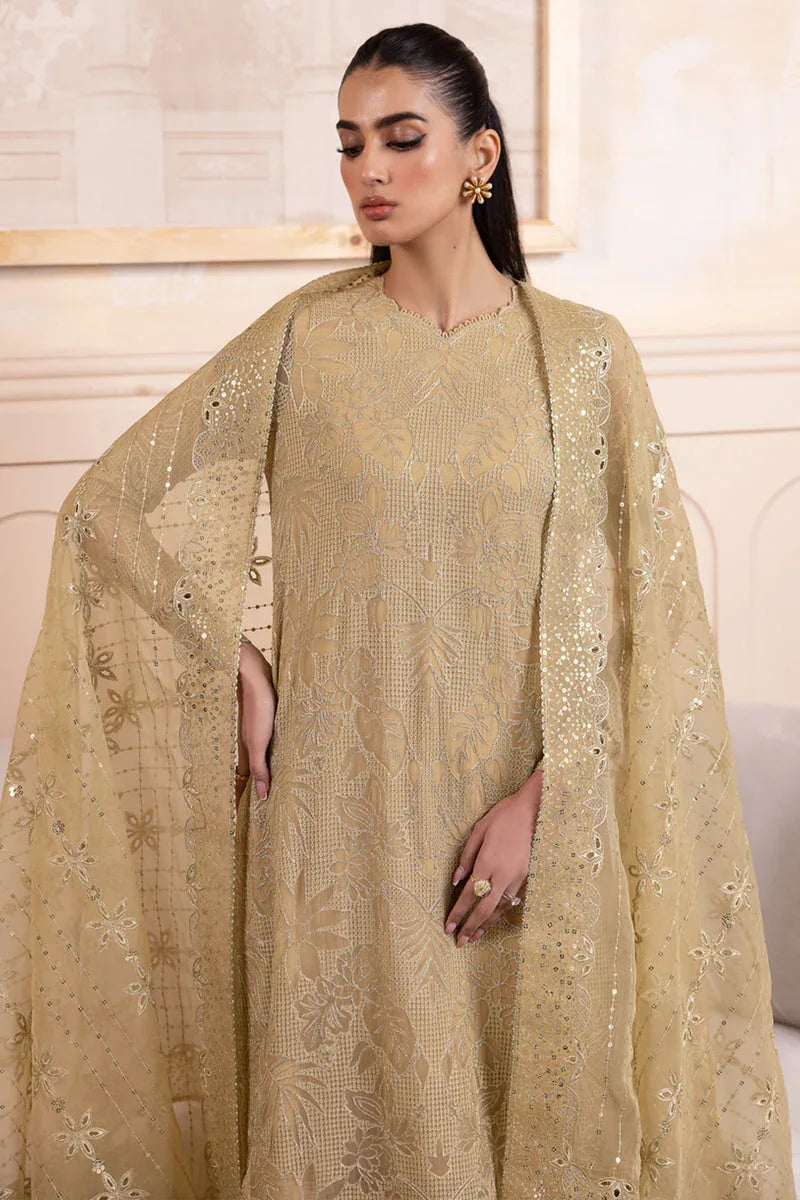 Jazmin | Formals Collection | CHIFFON UC-3042 - Aqsa Fabrics