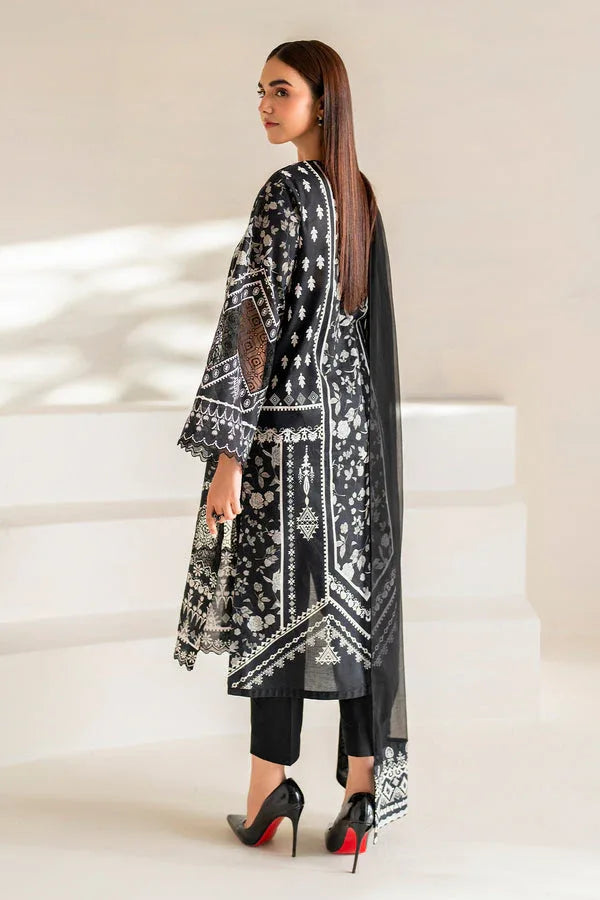 Baroque | Luxury Pret 24 | LAWN UF-671 - Aqsa Fabrics