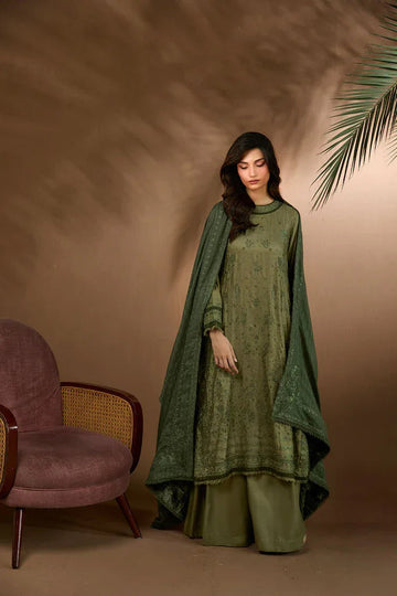 Sobia Nazir | Winter Shawl 25 | Design 2A - Aqsa Fabrics