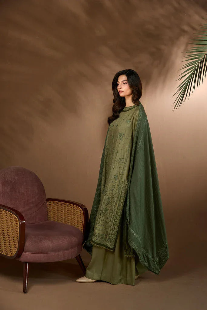 Sobia Nazir | Winter Shawl 25 | Design 2A - Aqsa Fabrics