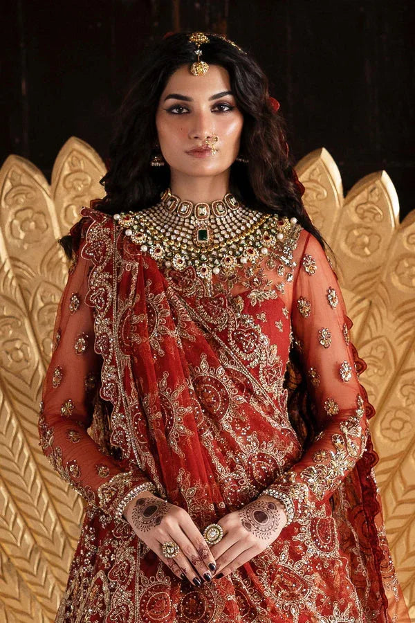 Akbar Aslam | Sultania Luxury Formals 25 | Marjaan - Aqsa Fabrics