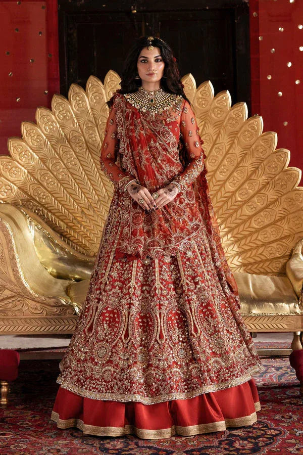 Akbar Aslam | Sultania Luxury Formals 25 | Marjaan - Aqsa Fabrics