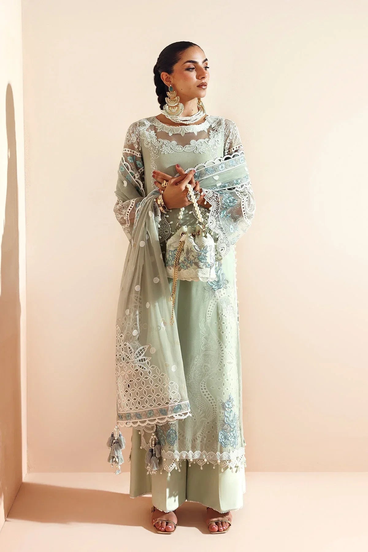 Alizeh | Aymal Luxury Bamber Chiffon | SAIYAARA - Aqsa Fabrics