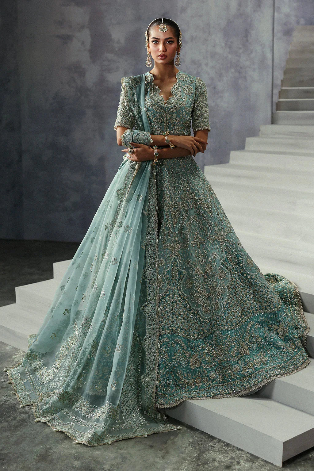 Afrozeh | The Brides Edit 24 |  Amore - Aqsa Fabrics