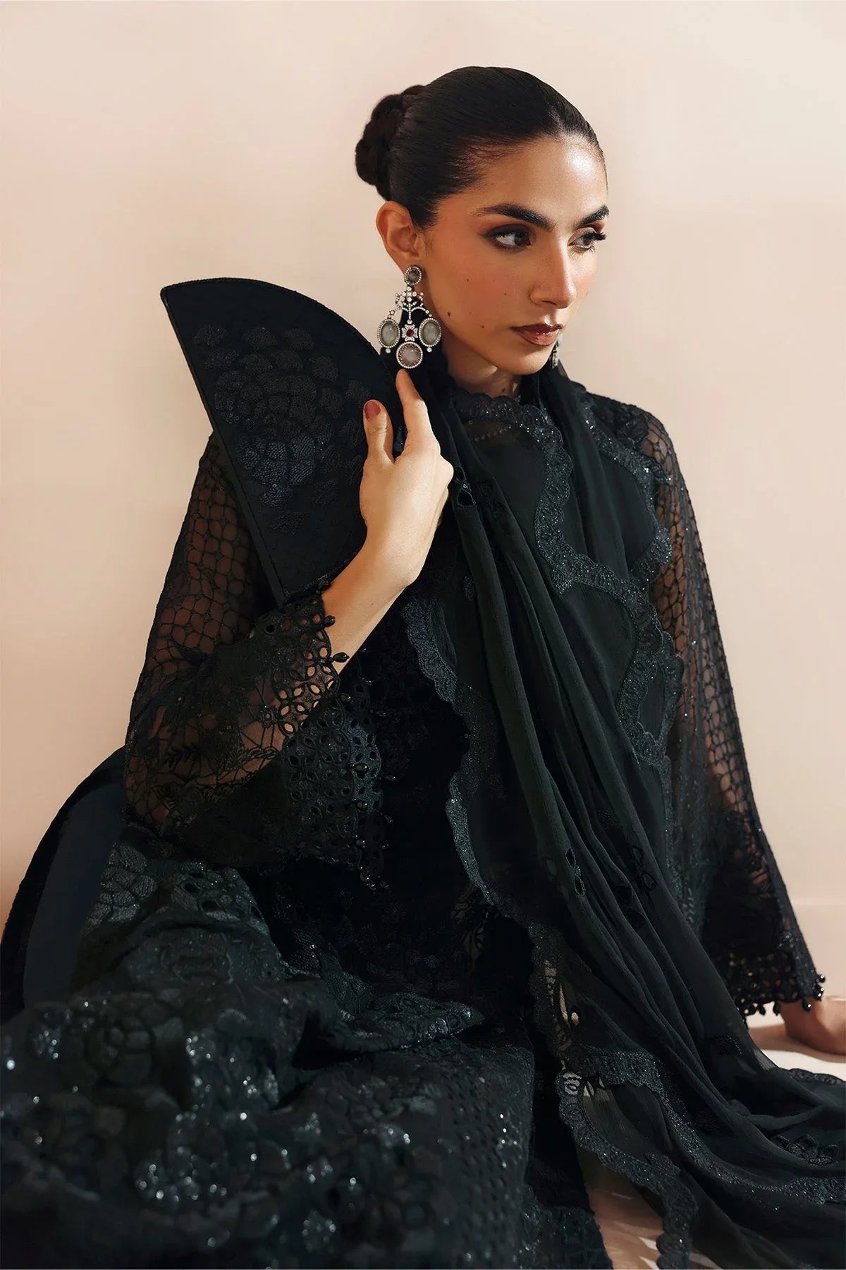 Alizeh | Aymal Luxury Bamber Chiffon | RIKA - Aqsa Fabrics
