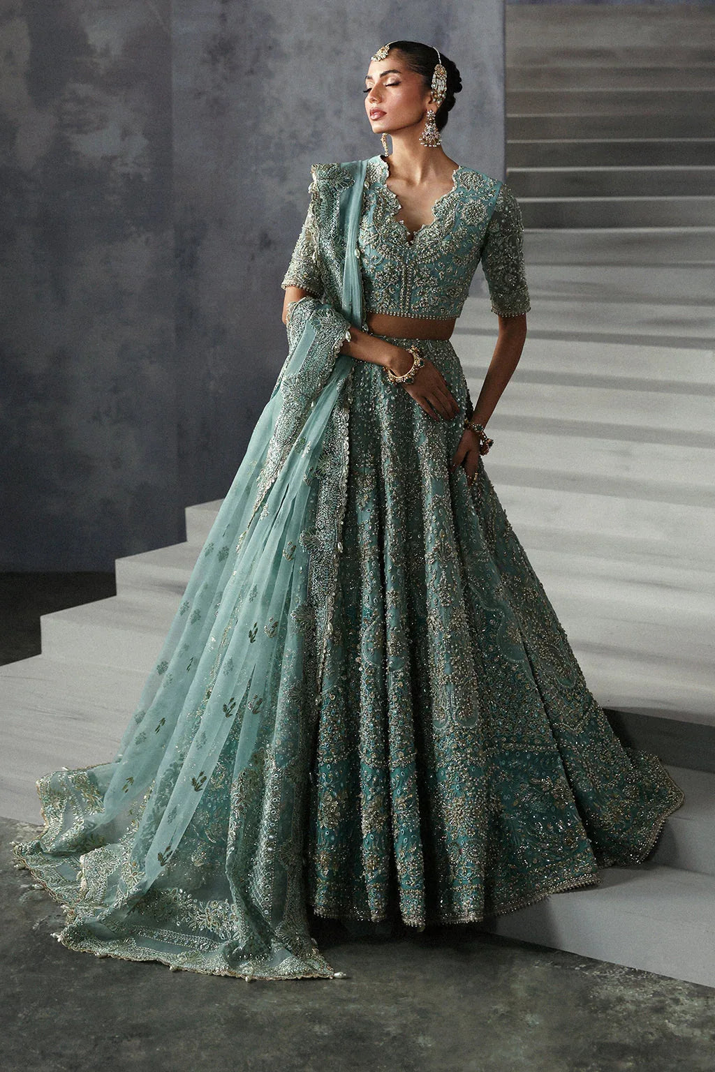 Afrozeh | The Brides Edit 24 |  Amore - Aqsa Fabrics