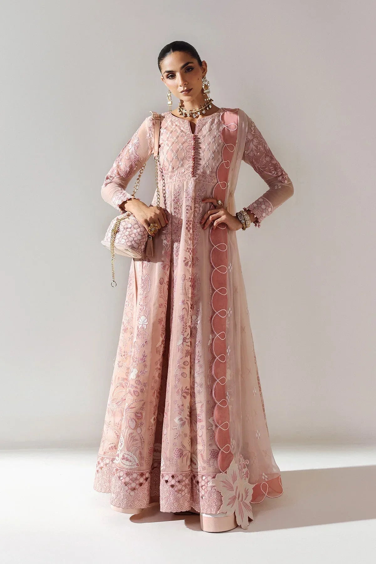 Alizeh | Aymal Luxury Bamber Chiffon | ILMAN - Aqsa Fabrics