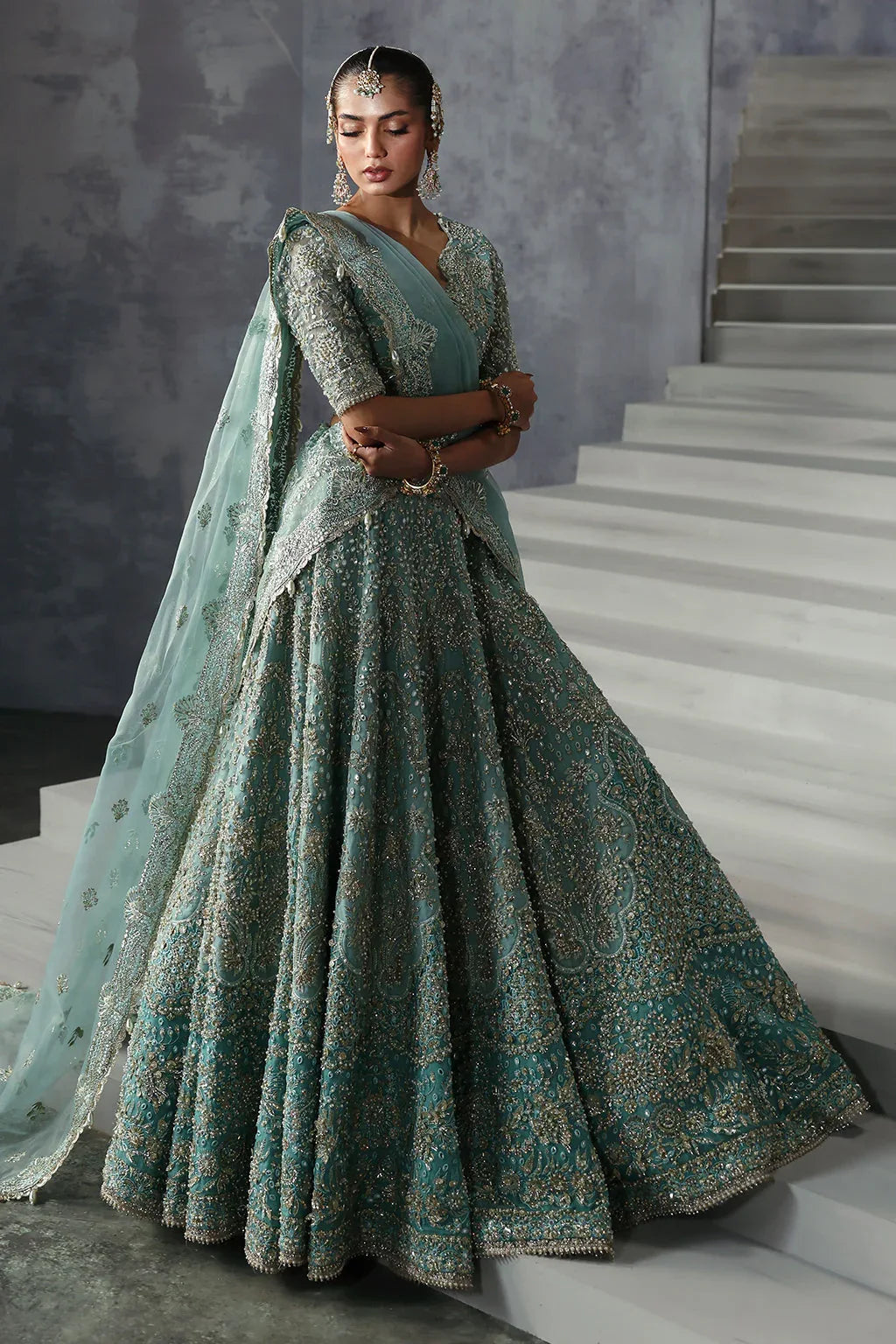 Afrozeh | The Brides Edit 24 |  Amore - Aqsa Fabrics