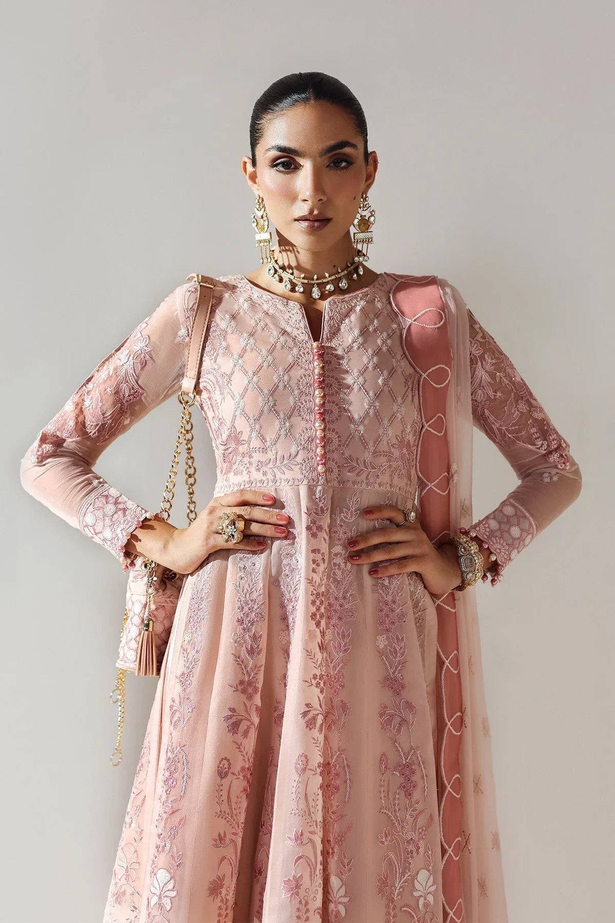 Alizeh | Aymal Luxury Bamber Chiffon | ILMAN - Aqsa Fabrics