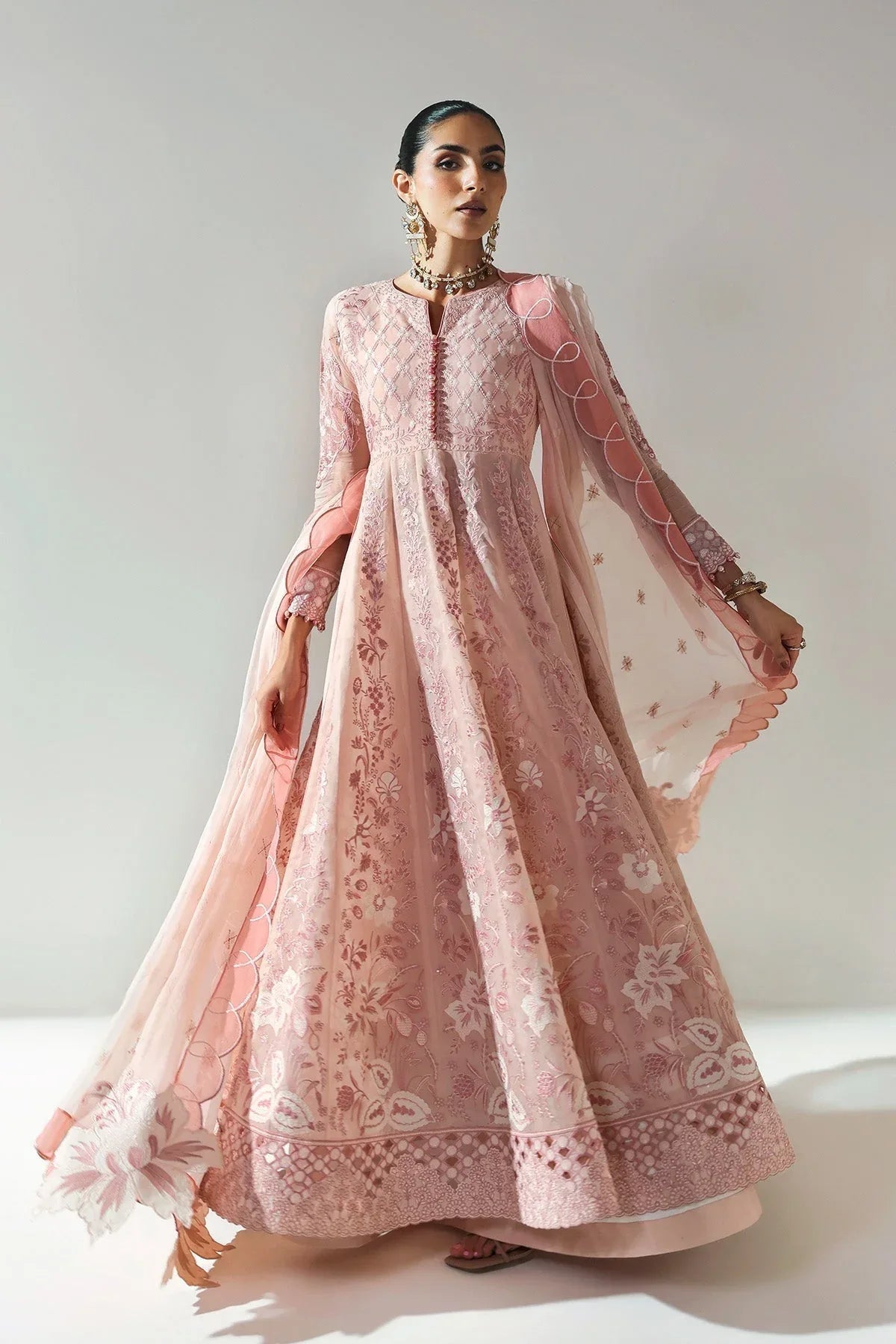 Alizeh | Aymal Luxury Bamber Chiffon | ILMAN - Aqsa Fabrics
