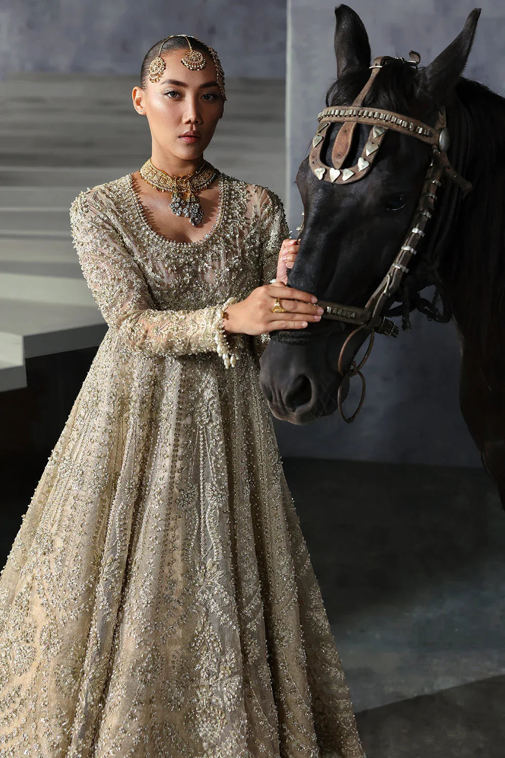 Afrozeh | The Brides Edit 24 |  Bellezza - Aqsa Fabrics