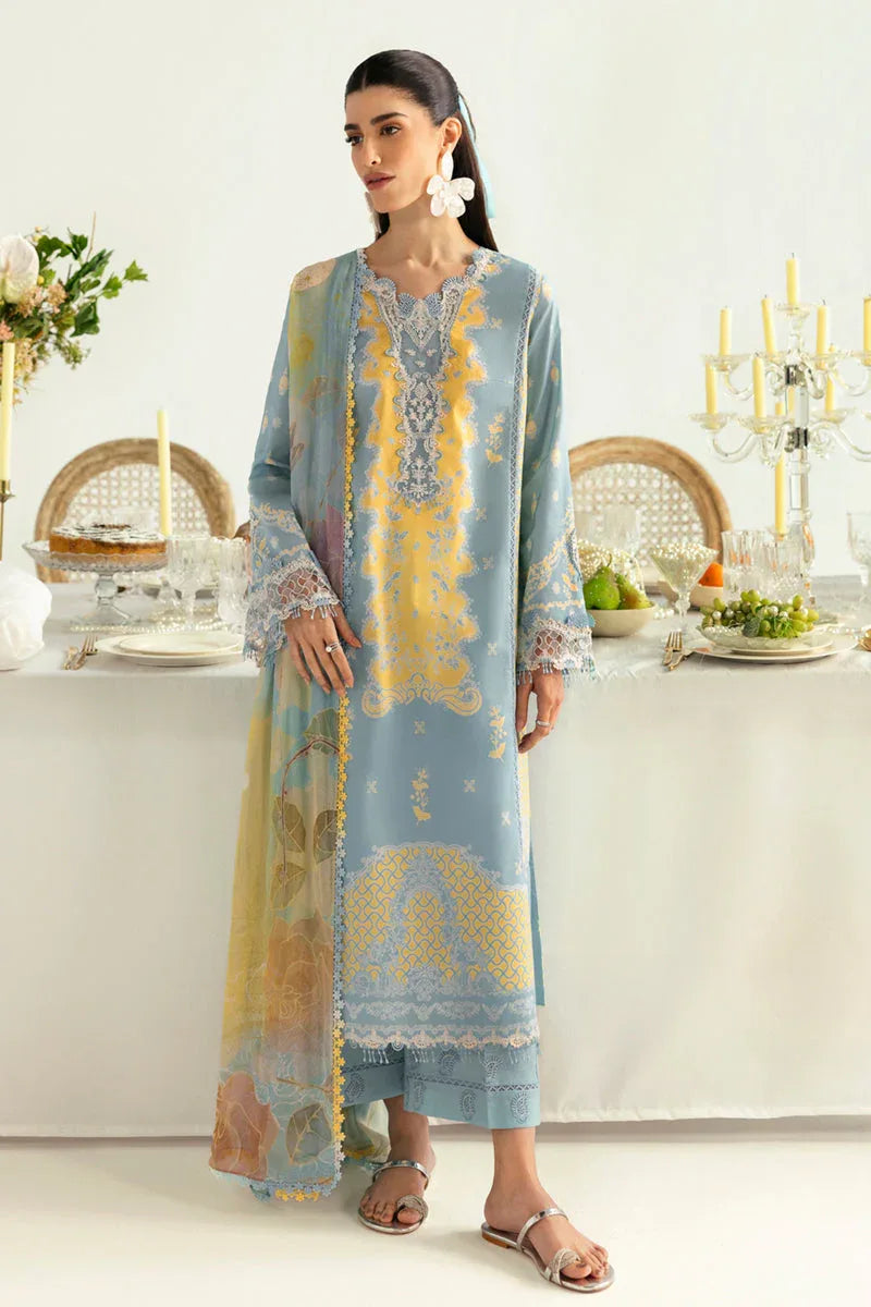Qalamkar | Q Prints 2025 | PQ-06 ELVA - Aqsa Fabrics