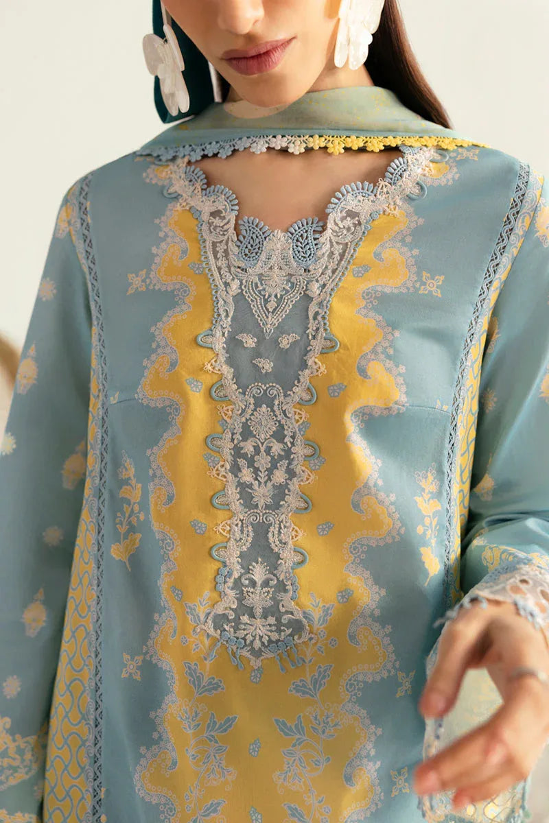 Qalamkar | Q Prints 2025 | PQ-06 ELVA - Aqsa Fabrics