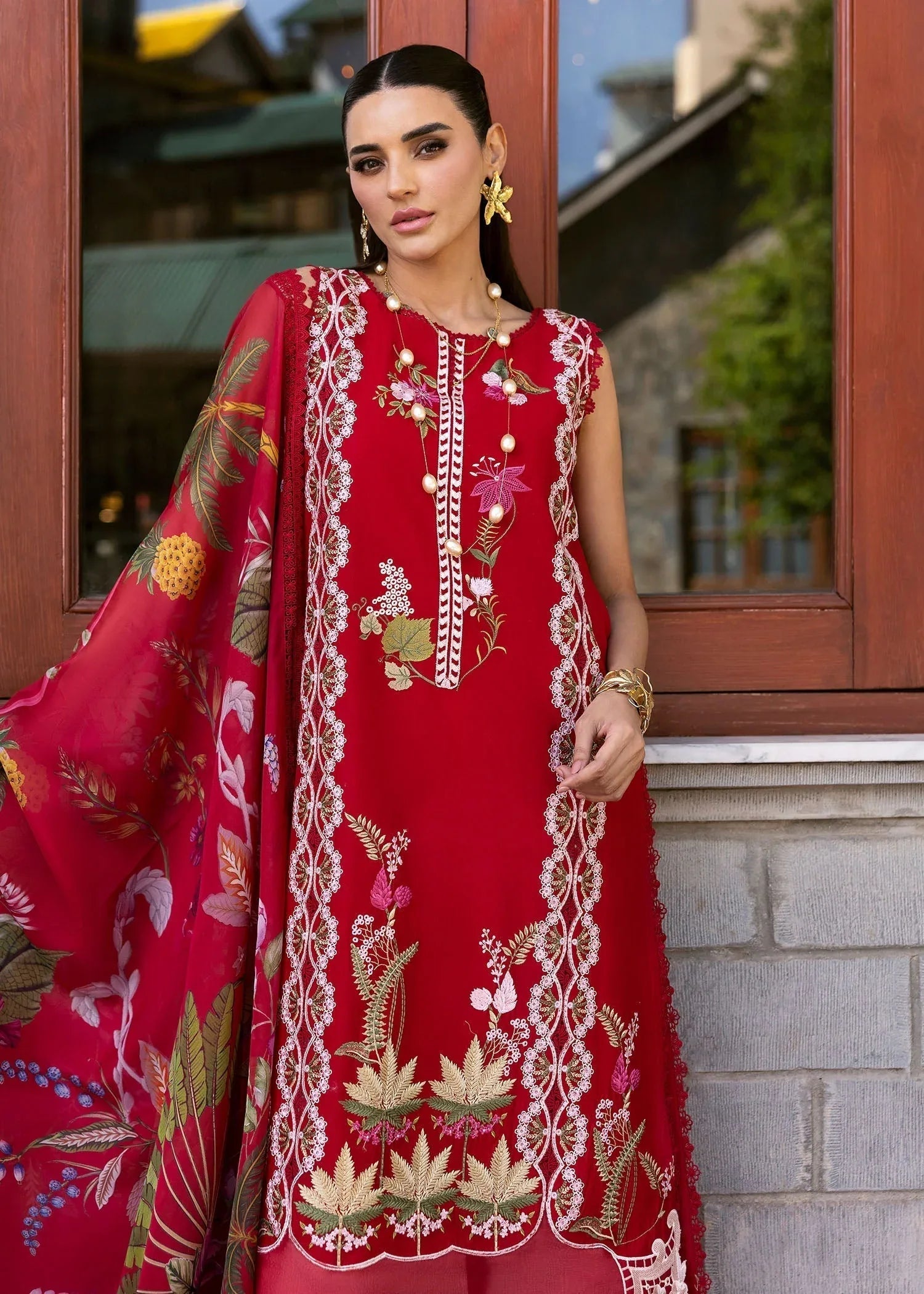 Saira Shakira | Bloom Lawn 25 | SAUVAGE 6-A - Aqsa Fabrics