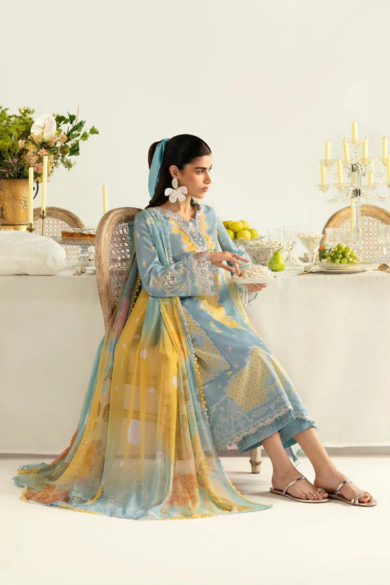 Qalamkar | Q Prints 2025 | PQ-06 ELVA - Aqsa Fabrics