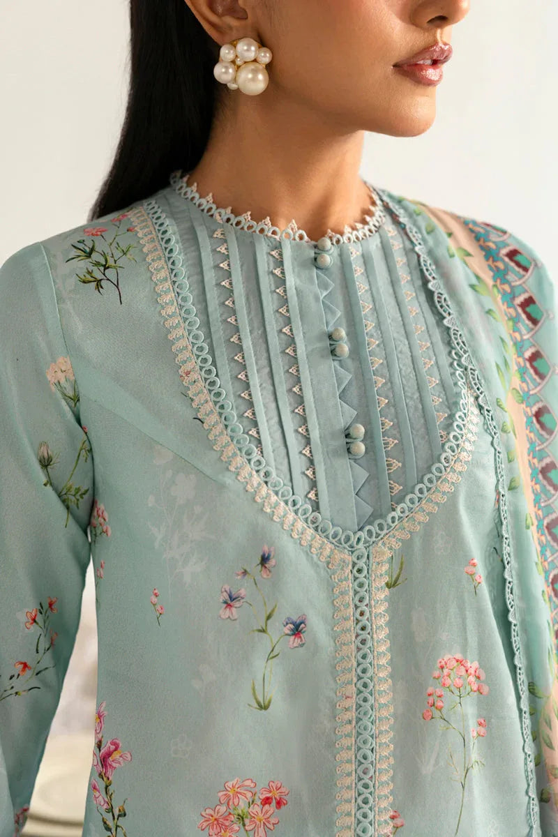 Qalamkar | Q Prints 2025 | PQ-08 RENA - Aqsa Fabrics