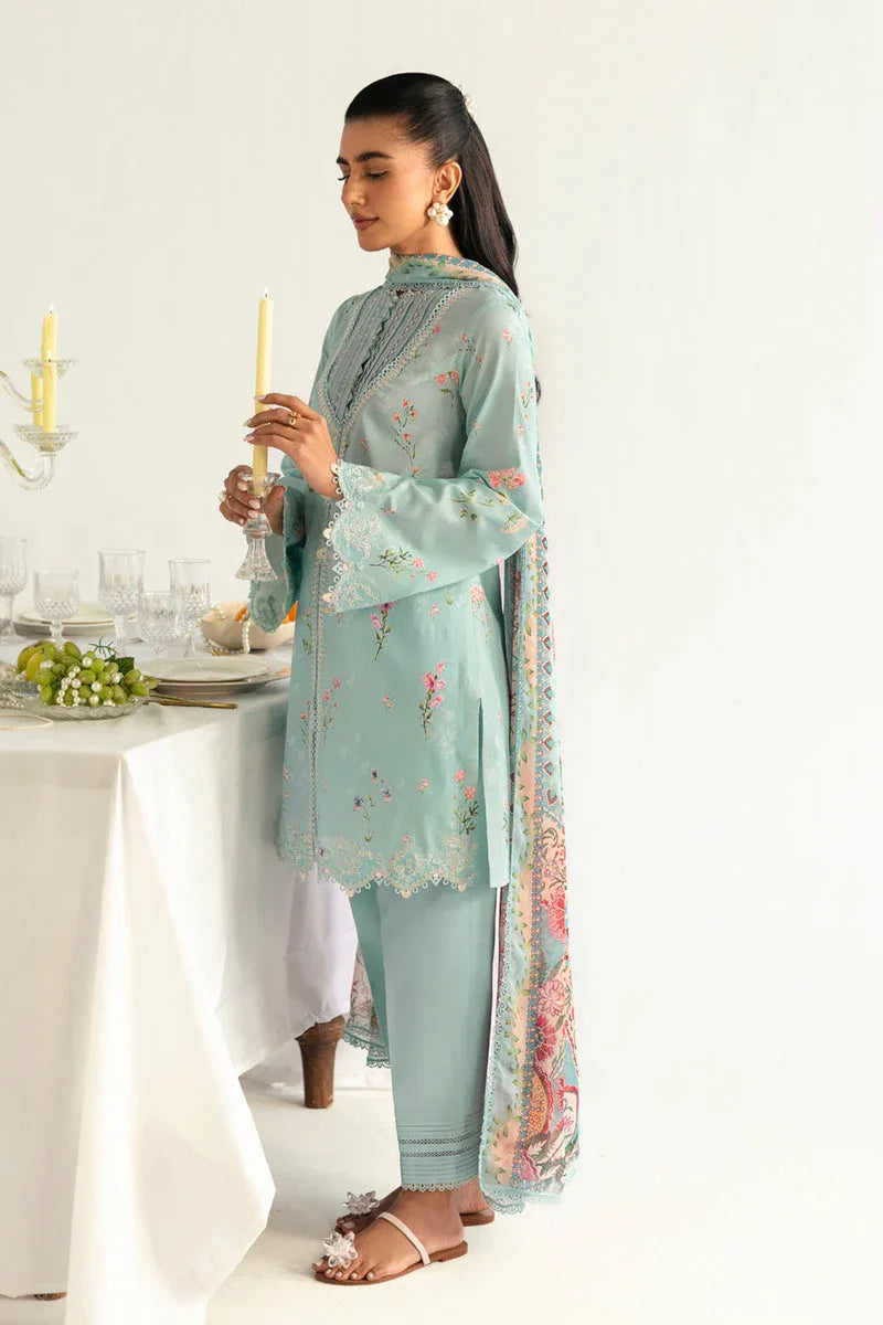 Qalamkar | Q Prints 2025 | PQ-08 RENA - Aqsa Fabrics