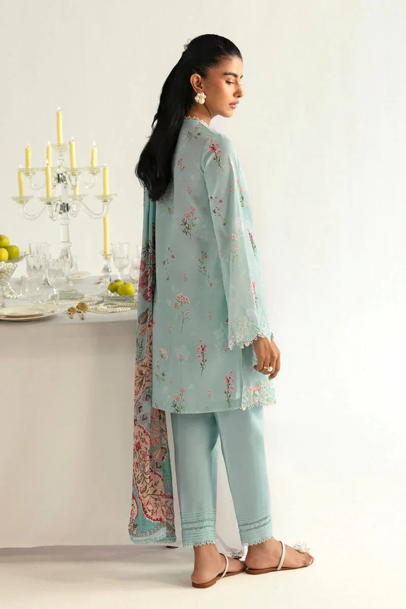 Qalamkar | Q Prints 2025 | PQ-08 RENA - Aqsa Fabrics