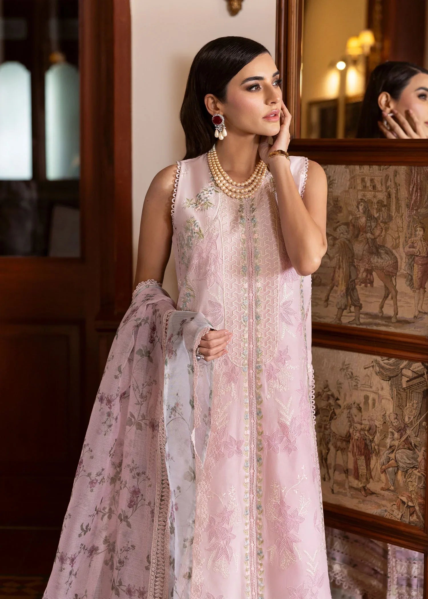 Saira Shakira | Bloom Lawn 25 | CHLOE 3-A - Aqsa Fabrics
