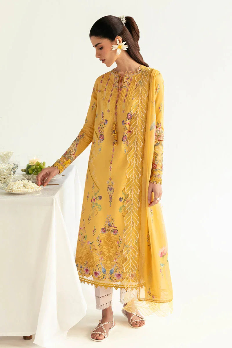 Qalamkar | Q Prints 2025 | PQ-03 MEHR - Aqsa Fabrics