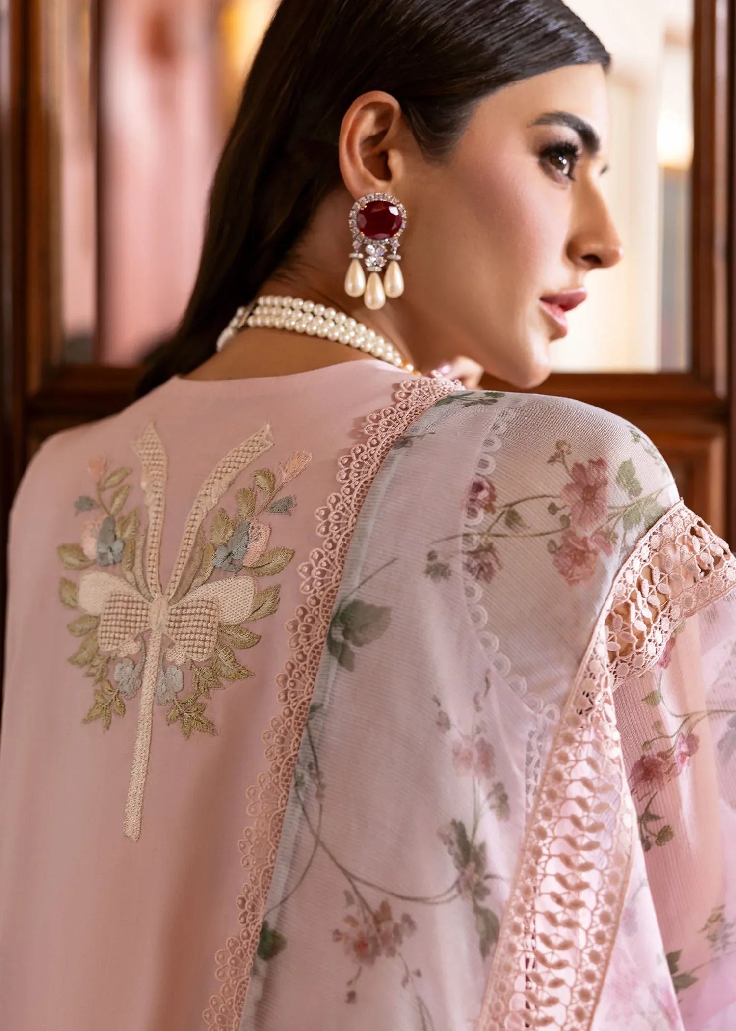 Saira Shakira | Bloom Lawn 25 | CHLOE 3-A - Aqsa Fabrics