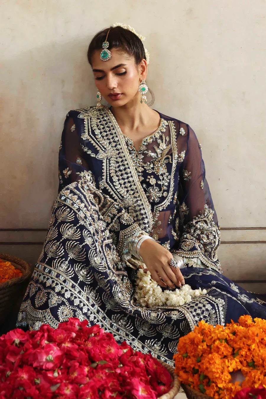 Akbar Aslam | Rang Mehal | Neelab - Aqsa Fabrics