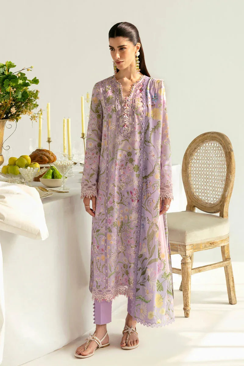 Qalamkar | Q Prints 2025 | PQ-04 NAMI - Aqsa Fabrics