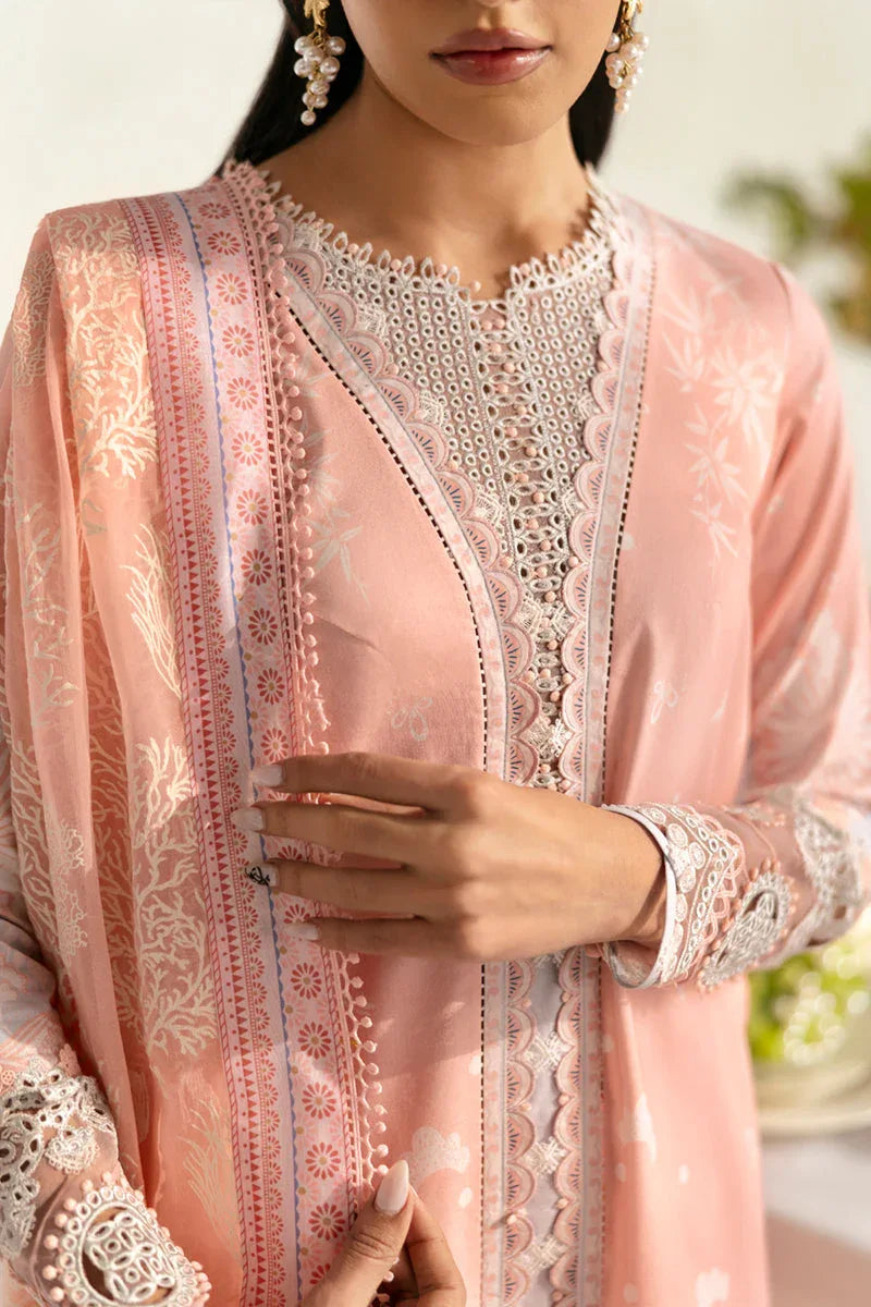 Qalamkar | Q Prints 2025 | PQ-02 AROHA - Aqsa Fabrics