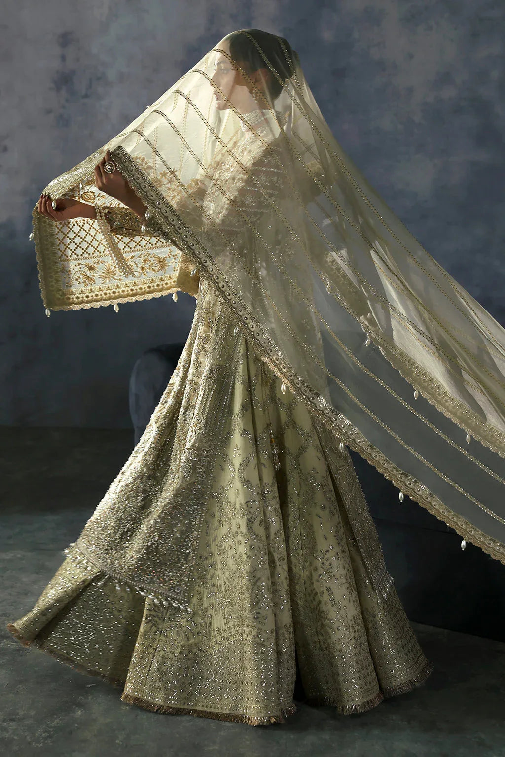 Afrozeh | The Brides Edit 24 |  Orazio - Aqsa Fabrics