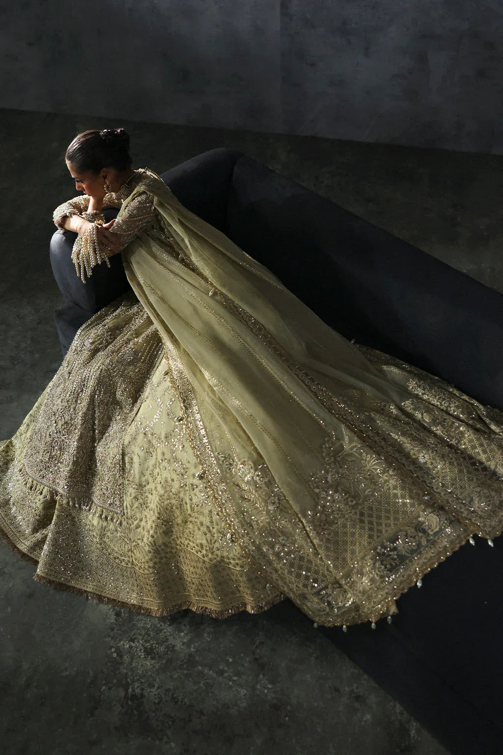 Afrozeh | The Brides Edit 24 |  Orazio - Aqsa Fabrics