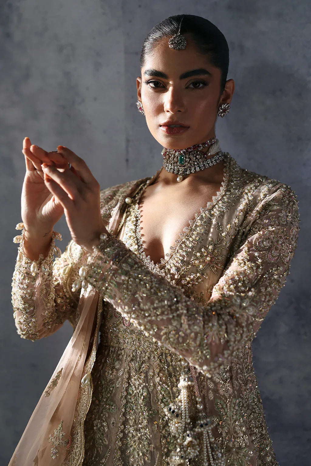 Afrozeh | The Brides Edit 24 |  Emilia - Aqsa Fabrics