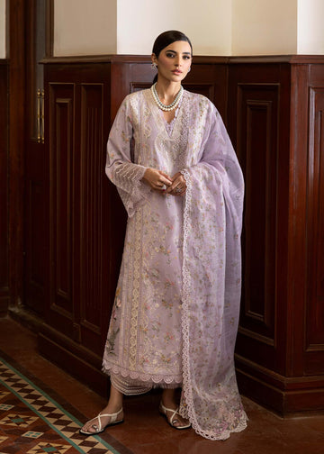 Saira Shakira | Bloom Lawn 25 | SWEET OPEL 8-A - Aqsa Fabrics