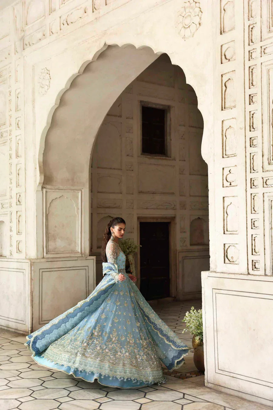 Akbar Aslam | Rang Mehal | Rumul - Aqsa Fabrics