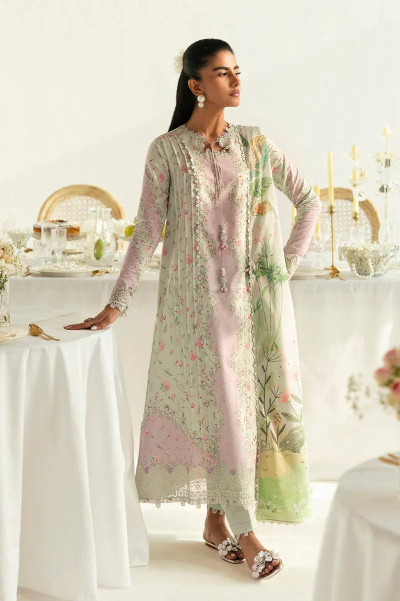 Qalamkar | Q Prints 2025 | PQ-07 LIRA - Aqsa Fabrics