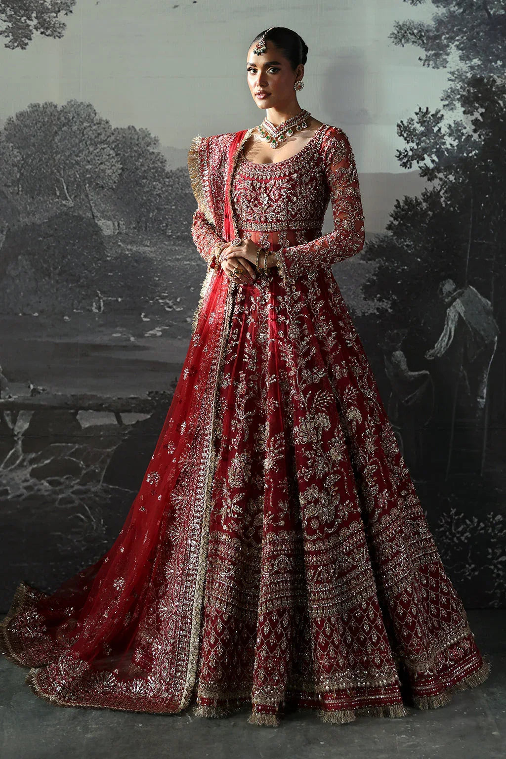 Afrozeh | The Brides Edit 24 | Anastasia - Aqsa Fabrics