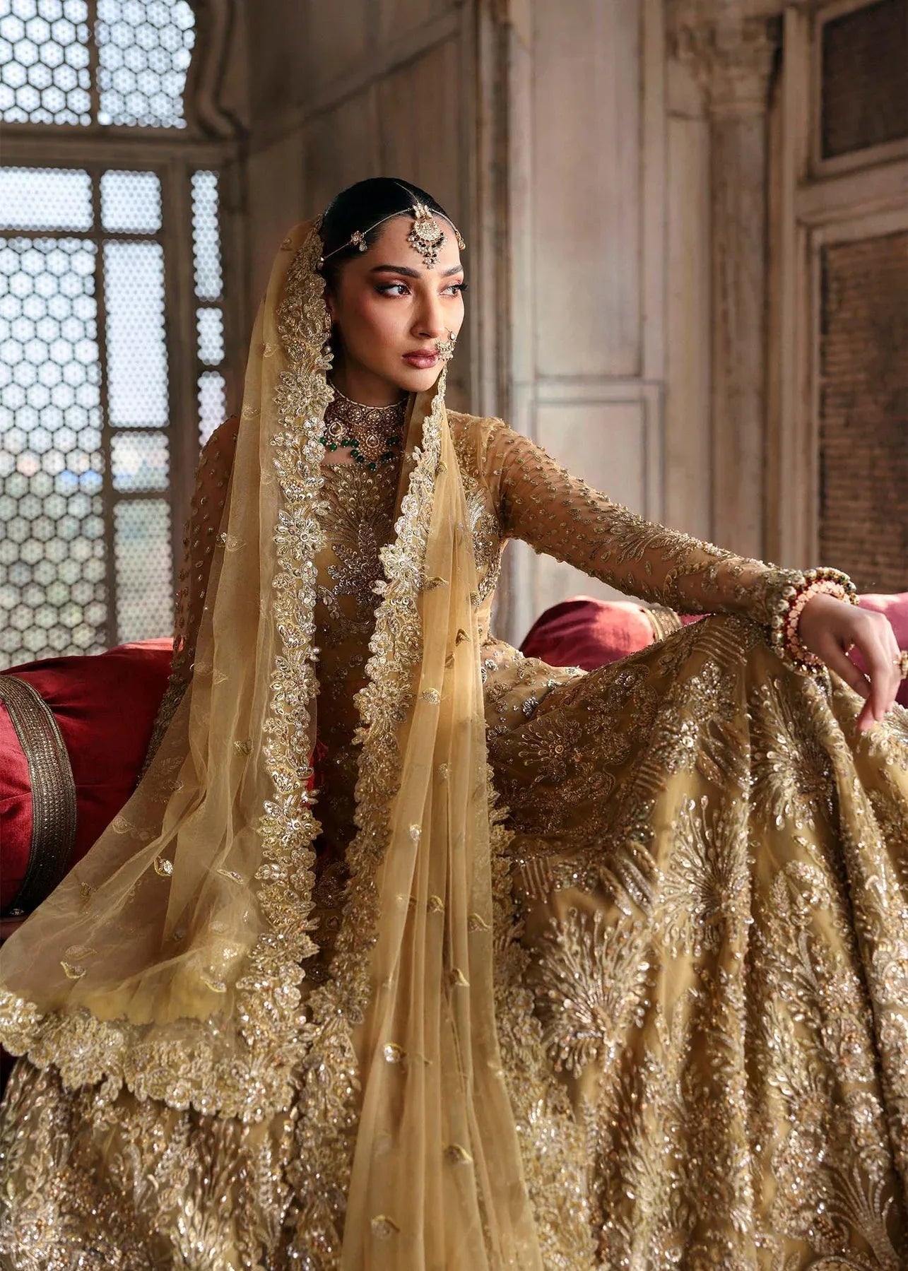 Akbar Aslam | Rajkumari Bridals | Gulnaz - Aqsa Fabrics