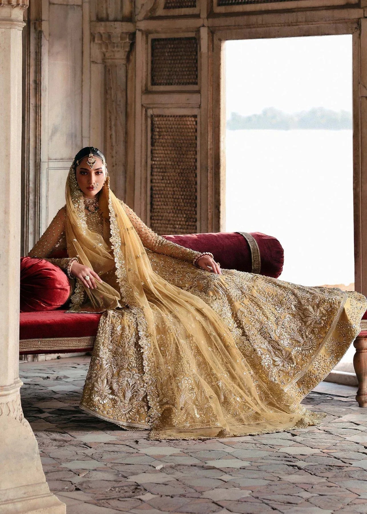 Akbar Aslam | Rajkumari Bridals | Gulnaz - Aqsa Fabrics