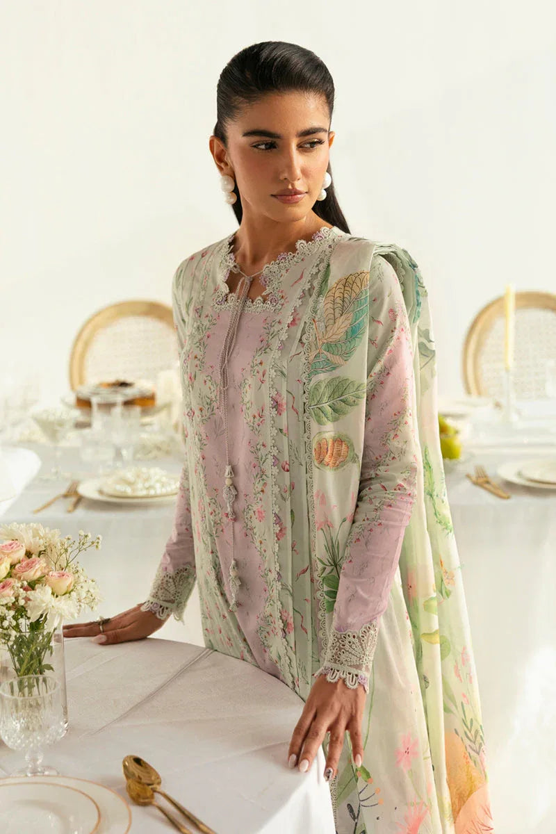 Qalamkar | Q Prints 2025 | PQ-07 LIRA - Aqsa Fabrics