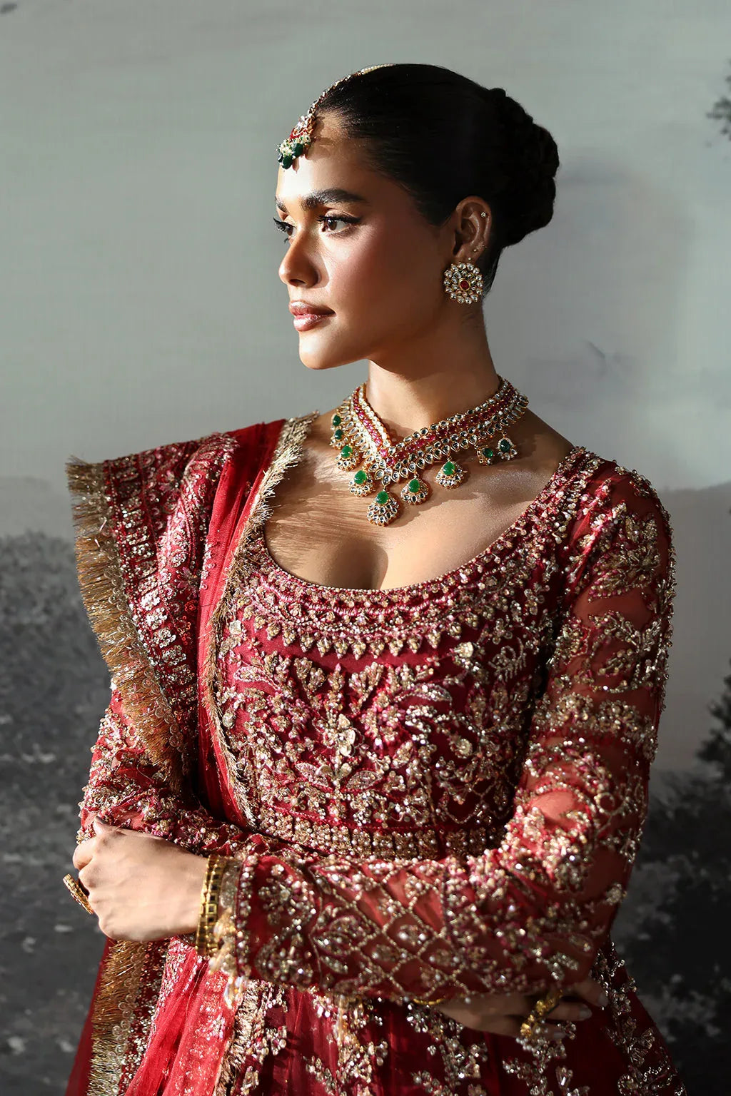 Afrozeh | The Brides Edit 24 | Anastasia - Aqsa Fabrics