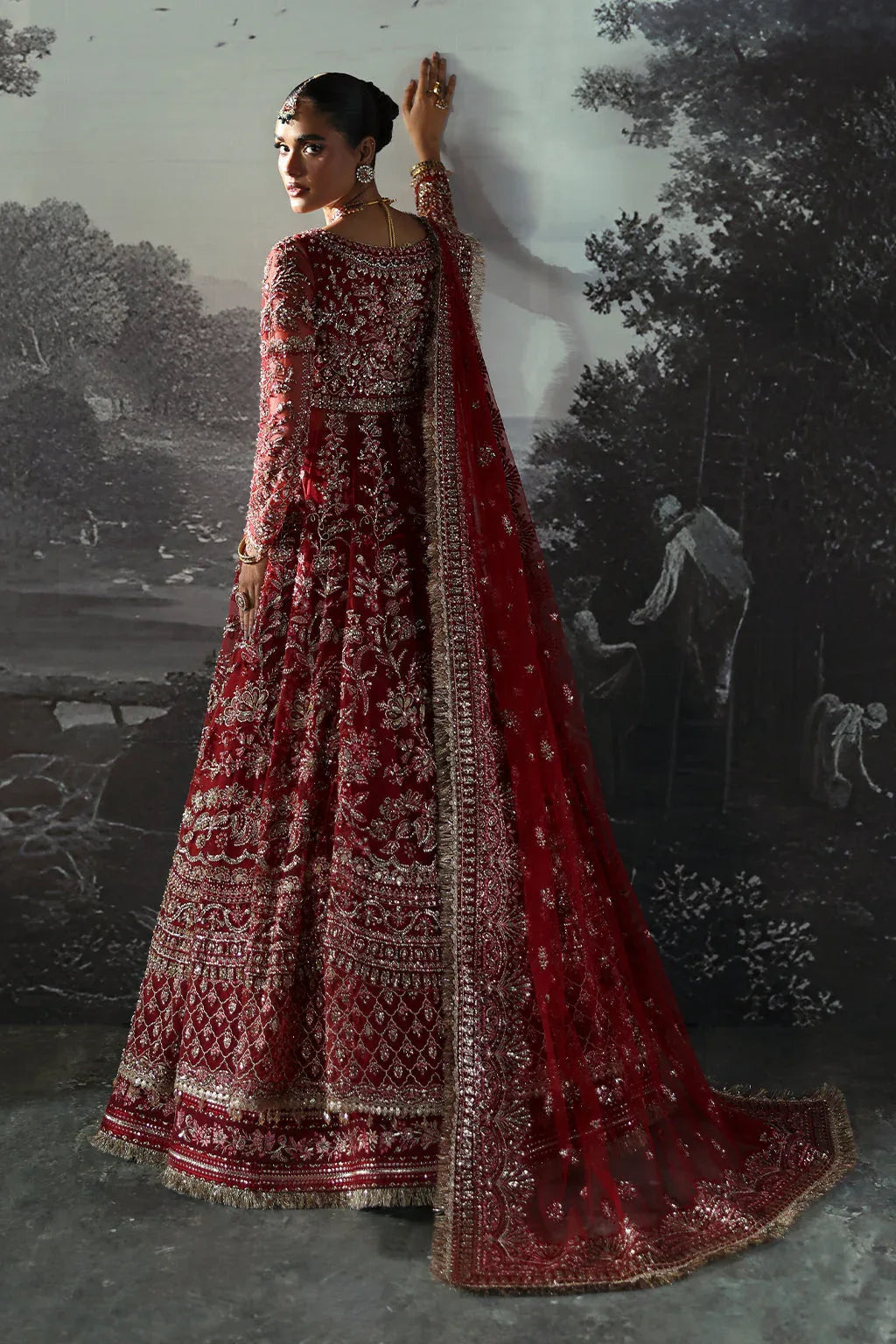 Afrozeh | The Brides Edit 24 | Anastasia - Aqsa Fabrics