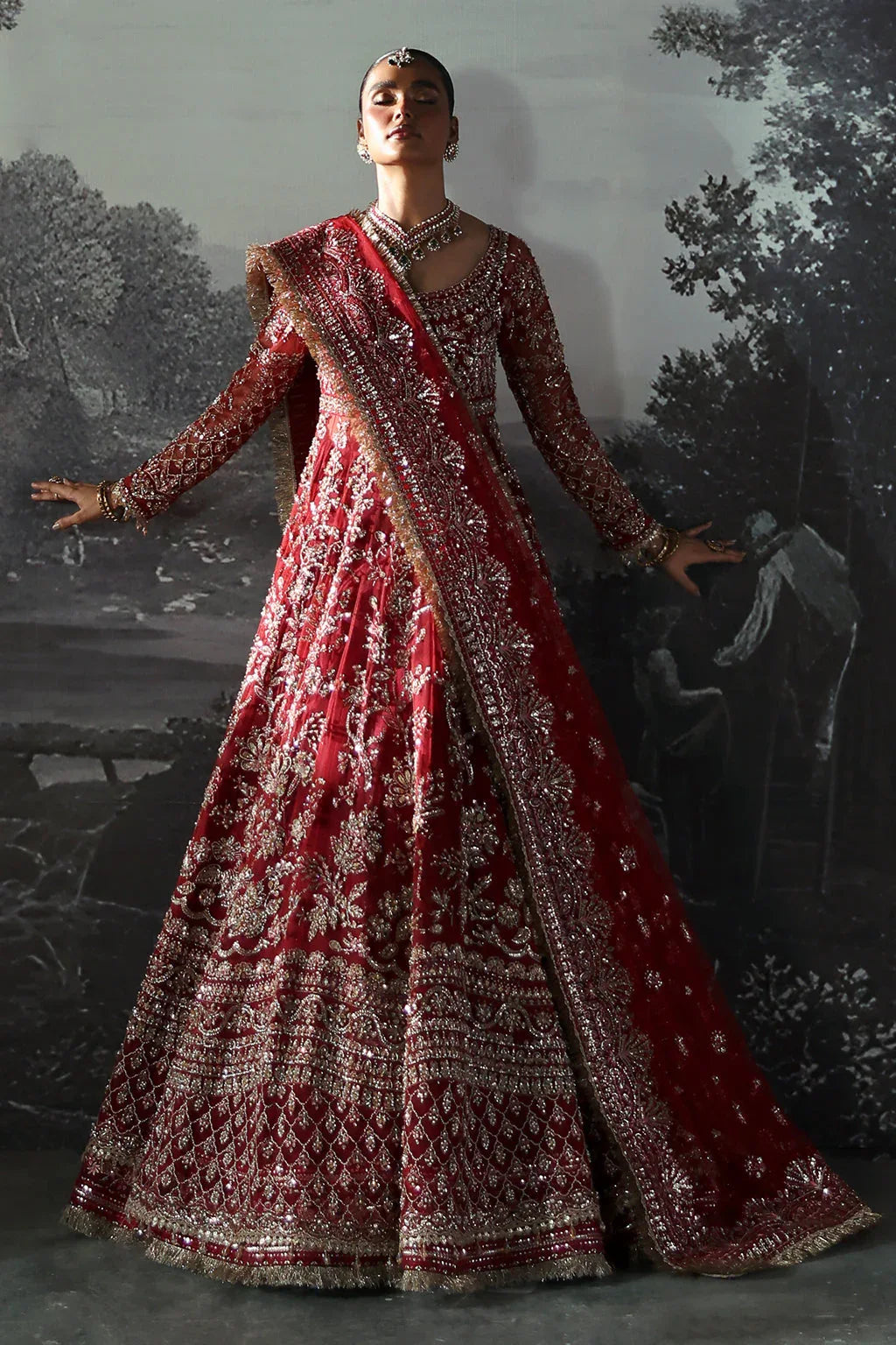 Afrozeh | The Brides Edit 24 | Anastasia - Aqsa Fabrics