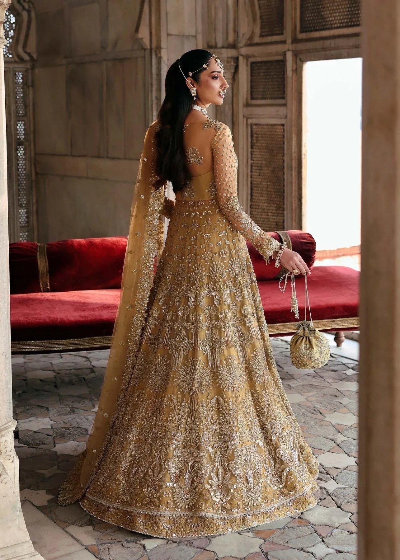 Akbar Aslam | Rajkumari Bridals | Gulnaz - Aqsa Fabrics