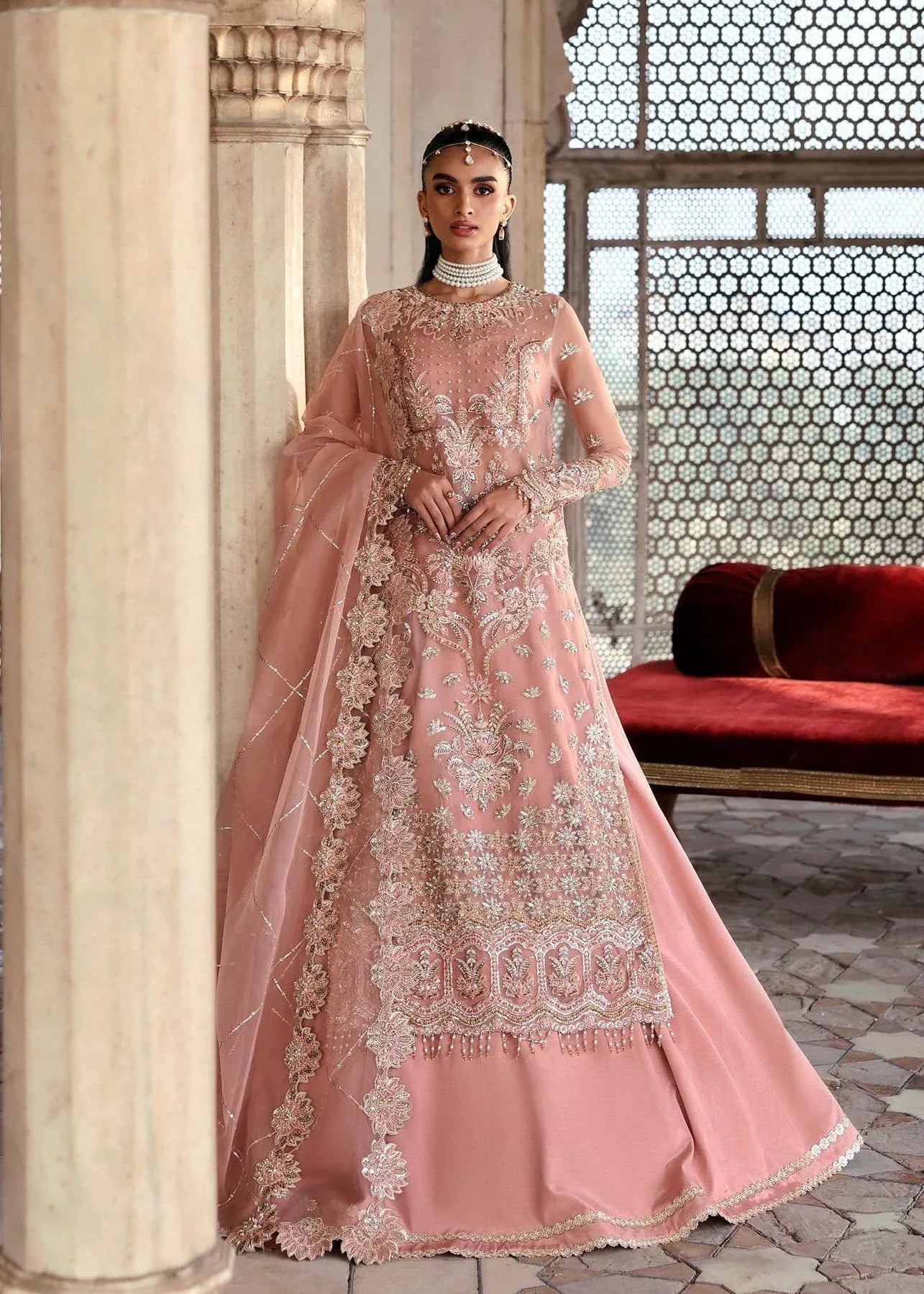 Akbar Aslam | Rajkumari Bridals | Nazneen - Aqsa Fabrics