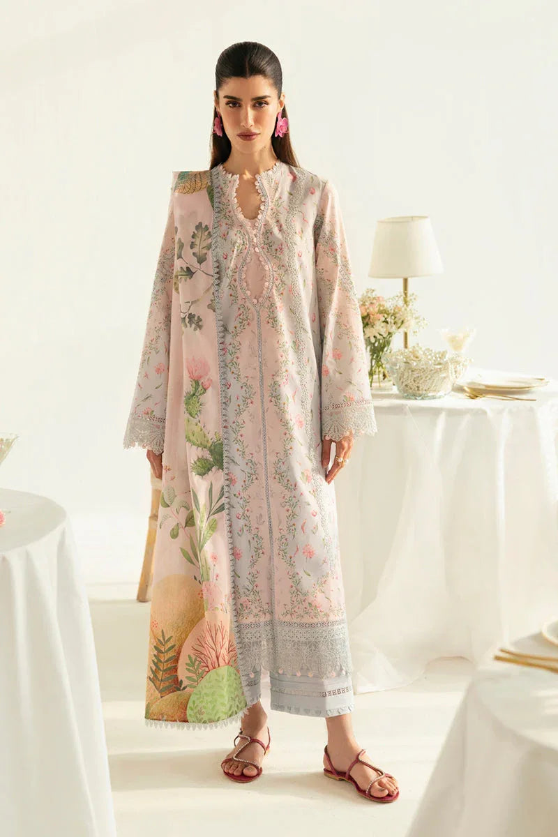 Qalamkar | Q Prints 2025 | PQ-07 JANE - Aqsa Fabrics