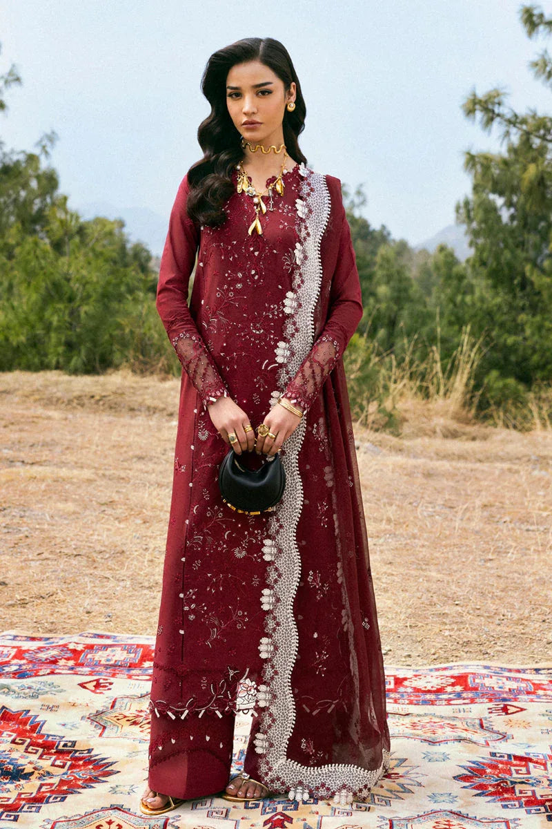 Qalamkar | Qlinekari Lawn | DC-06 Aila - Aqsa Fabrics