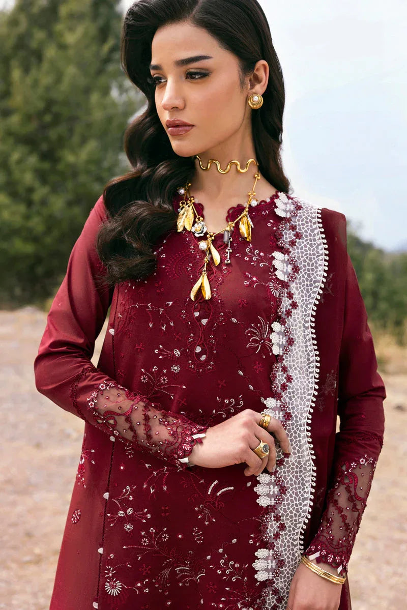 Qalamkar | Qlinekari Lawn | DC-06 Aila - Aqsa Fabrics