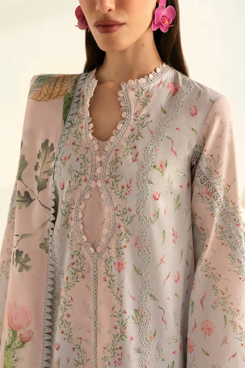 Qalamkar | Q Prints 2025 | PQ-07 JANE - Aqsa Fabrics
