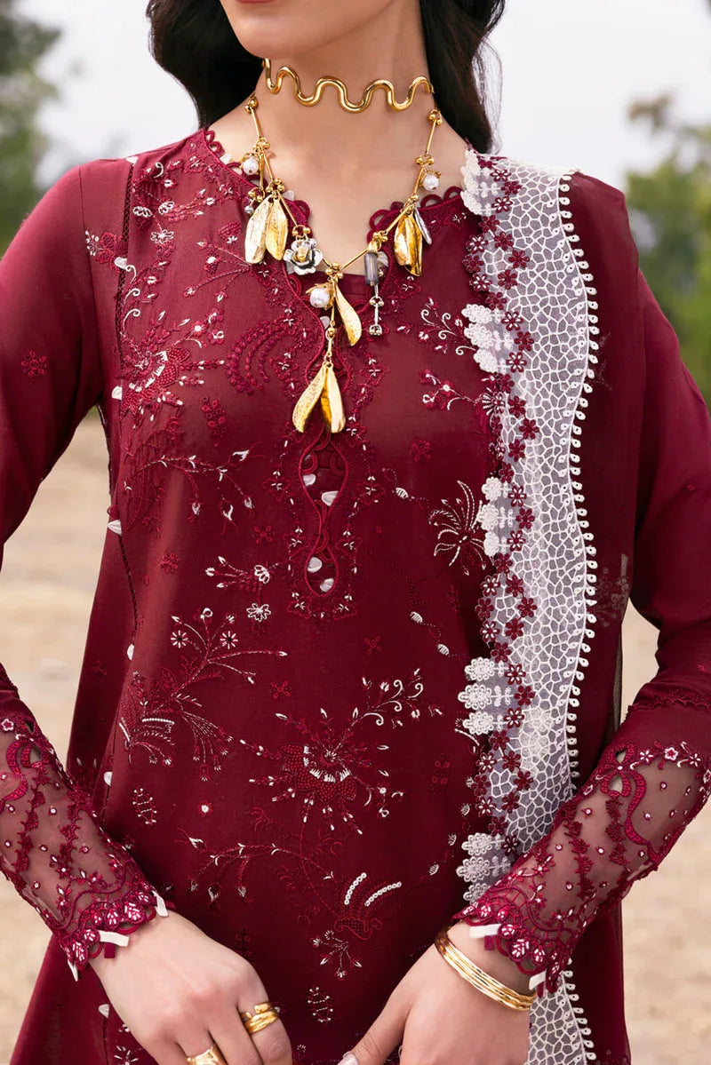 Qalamkar | Qlinekari Lawn | DC-06 Aila - Aqsa Fabrics