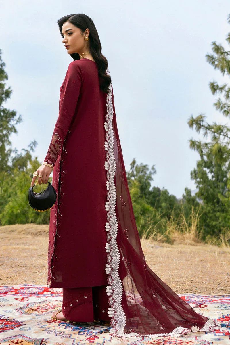 Qalamkar | Qlinekari Lawn | DC-06 Aila - Aqsa Fabrics